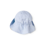 Lyseblå sommerhat til baby