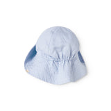 Lyseblå sommerhat til baby