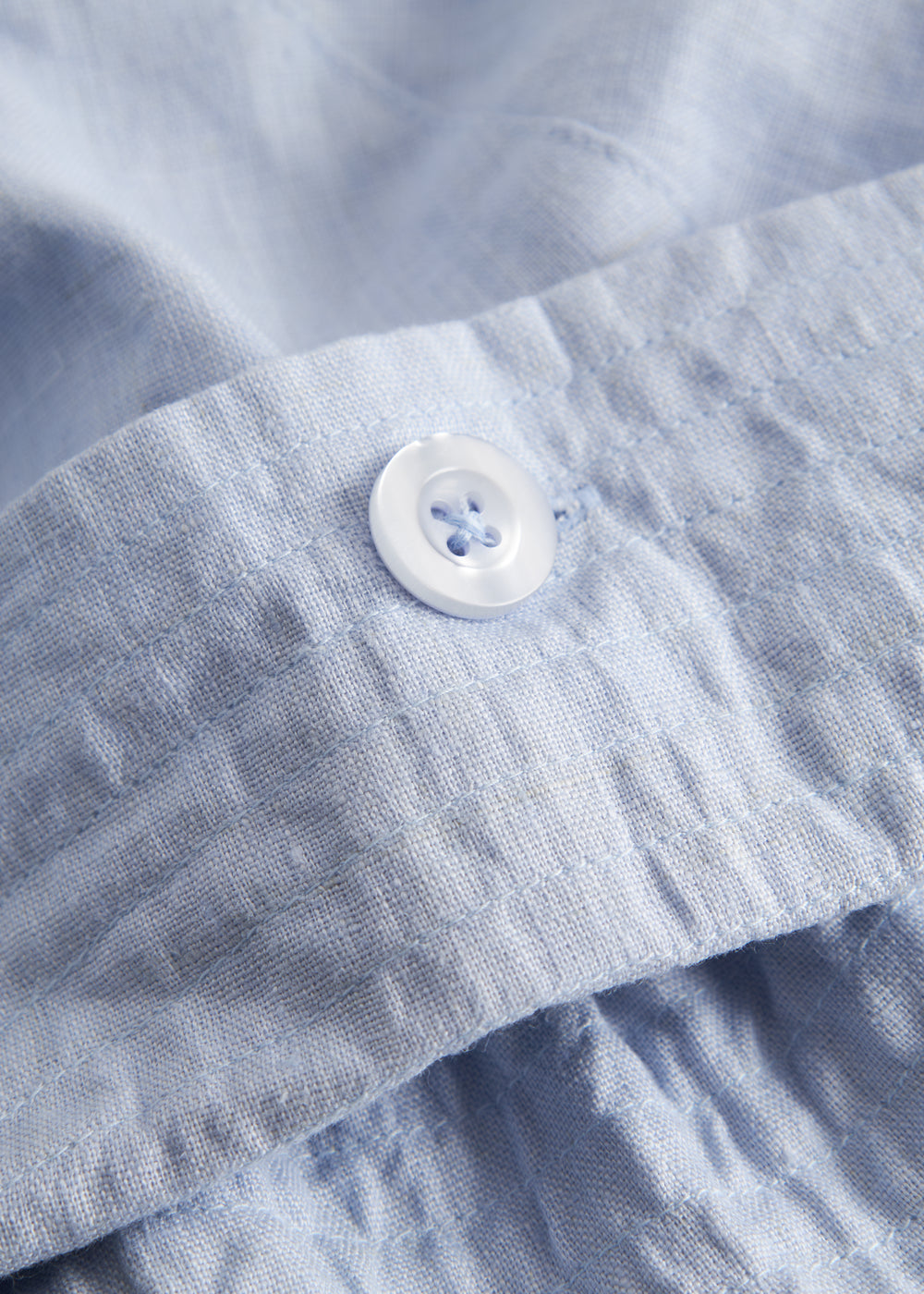 Lyseblå sommerhat til baby