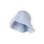 Lyseblå sommerhat til baby