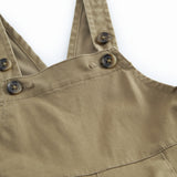 Green chino pants for baby