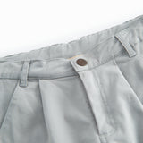 Blå chino bukser til børn med lommer