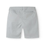 Blå chino shorts til børn med elastik