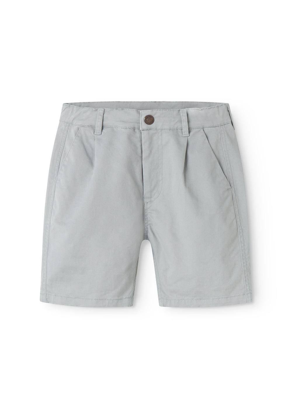Blue chino shorts for children with elastic.