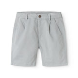 Blue chino shorts for children with elastic.