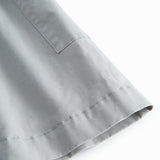 Blue chino pants for children with a wide fit.