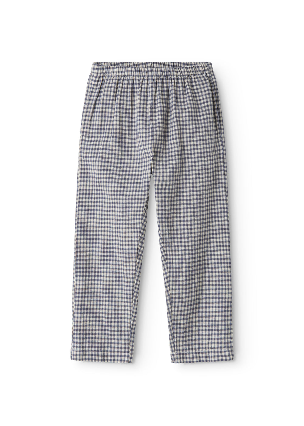 Ternet bukser til børn med løs pasform og elastik i taljen