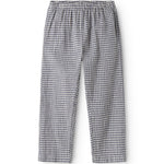 Ternet bukser til børn med løs pasform og elastik i taljen