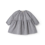 Fitted turtleneck dress for baby