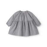 Fitted turtleneck dress for baby
