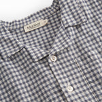 Kortærmet ternet skjorte til børn