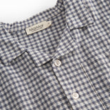 Kortærmet ternet skjorte til børn