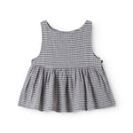 Ærmeløs ternet top til børn