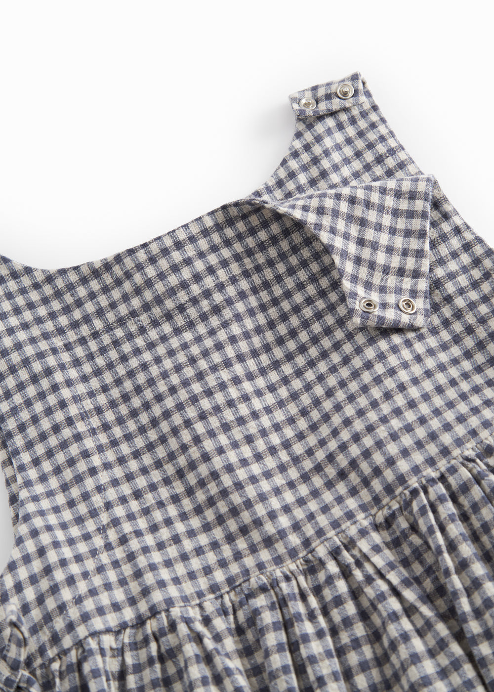 Ærmeløs ternet top til børn