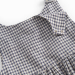 Ærmeløs ternet top til børn