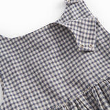 Ærmeløs ternet top til børn