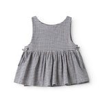 Sleeveless net top for children