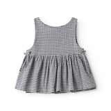 Sleeveless net top for children