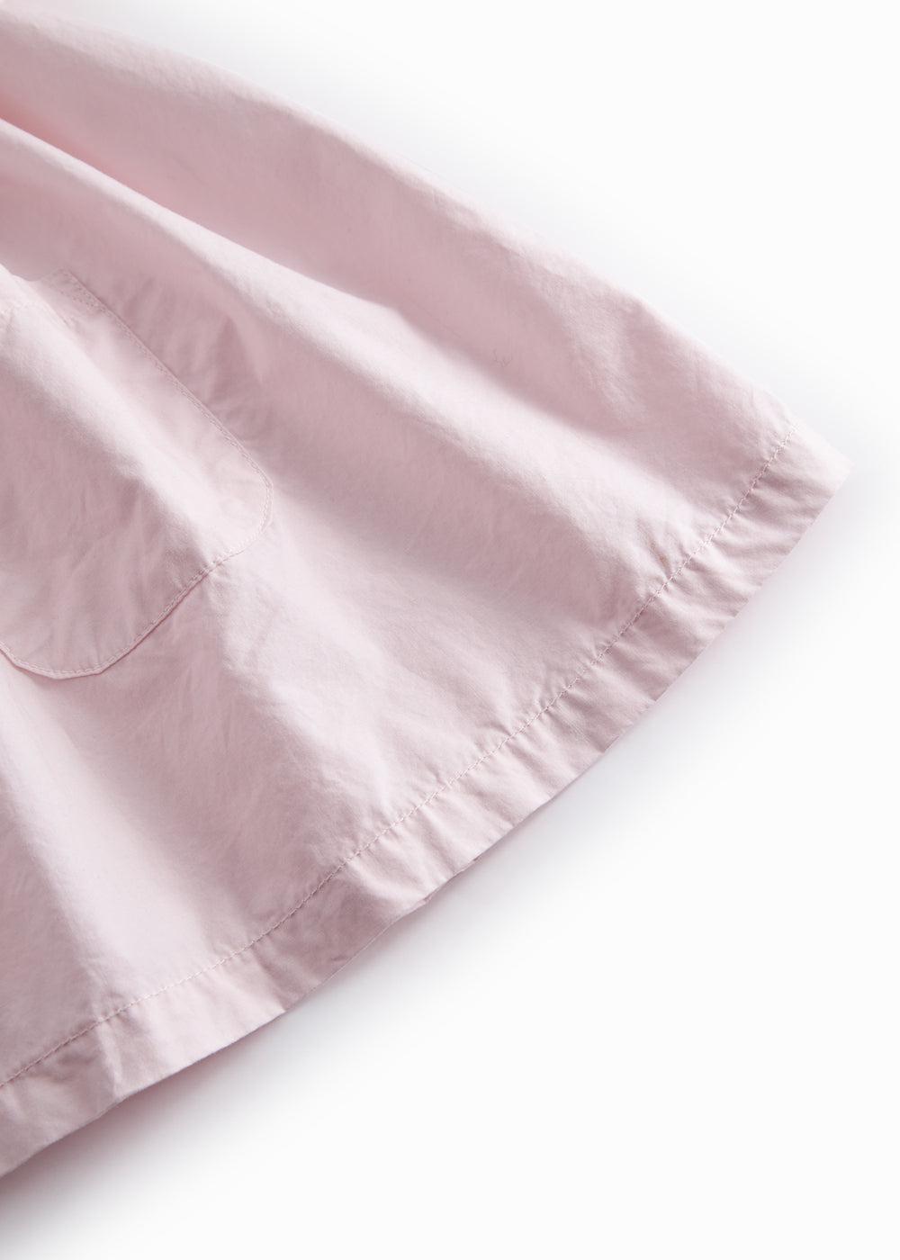 Red baby dress with collar and long sleeves