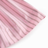 Red lower part with fine stripes for children