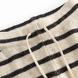 Striped knee-highs for the smallest with l in in life