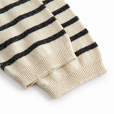 Striped knee-highs for the smallest with l in in life