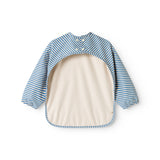 Apron LS - Dining apron, Blue Stripe