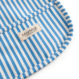 Apron LS - Dining apron, Blue Stripe