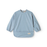 Apron LS - Dining apron, Blue Stripe