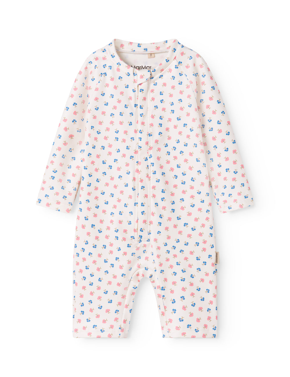 Floral-patterned bathrobe for children