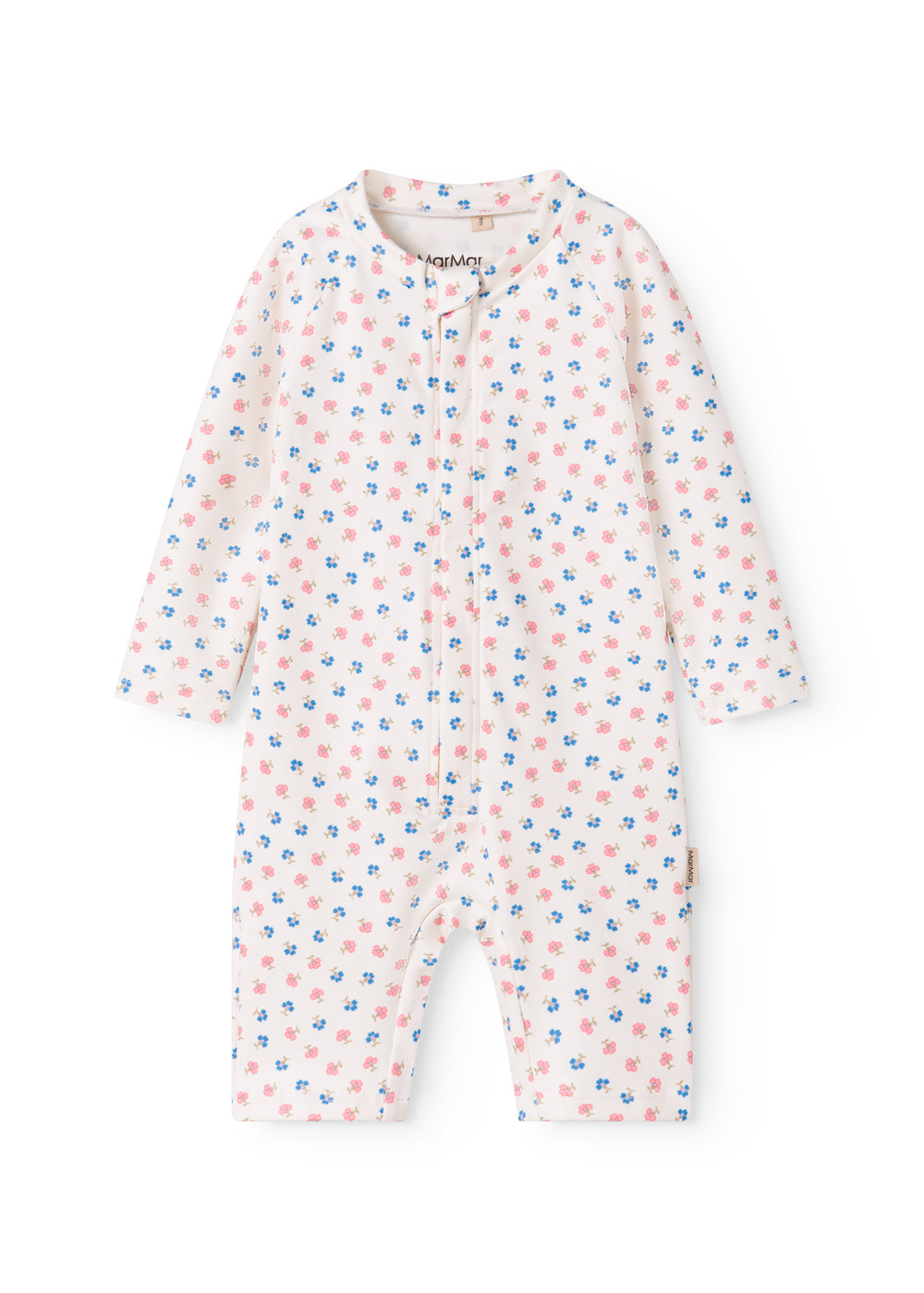Floral-patterned bathrobe for children