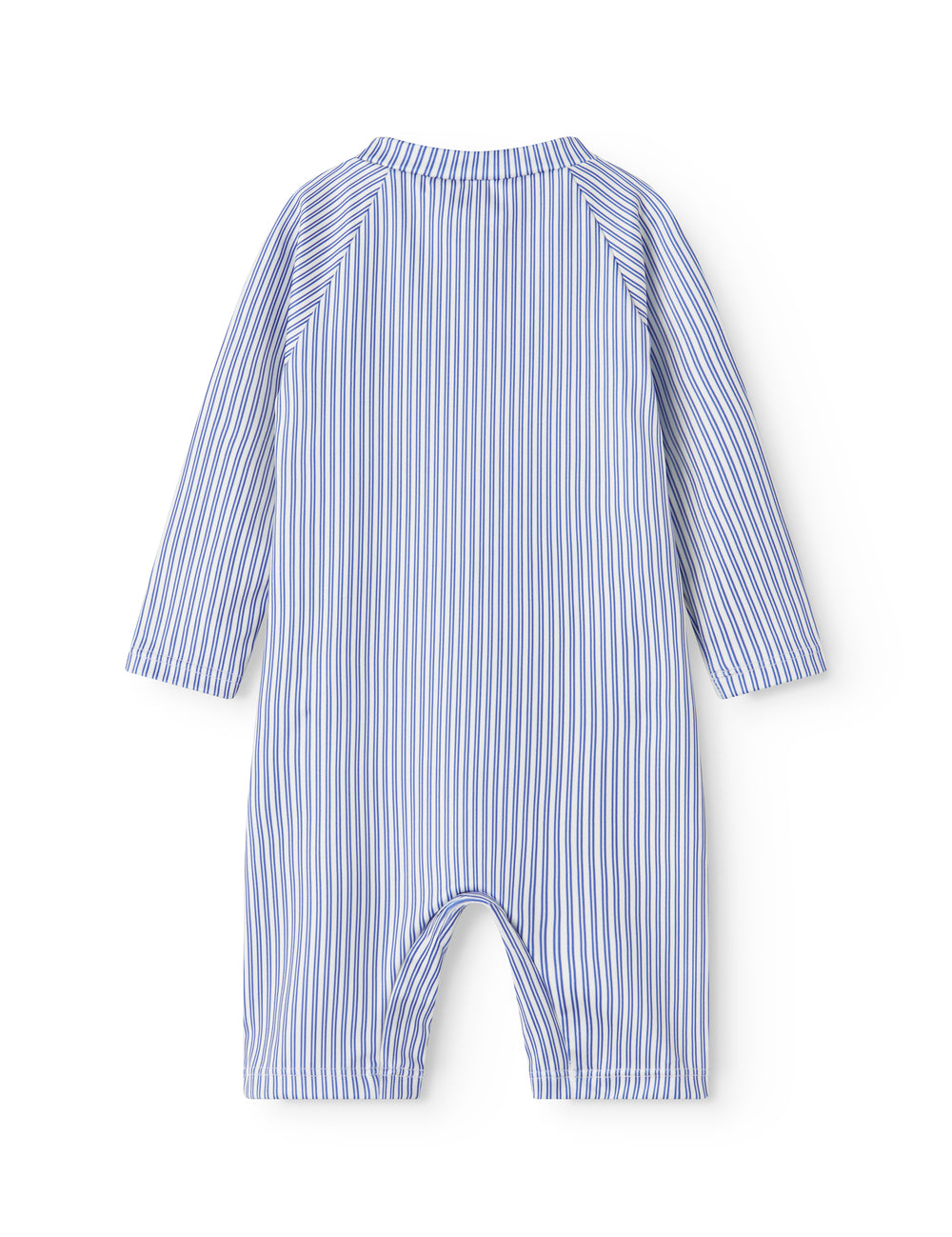 Blåstribet badeheldragt til børn