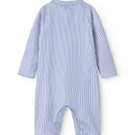 Blåstribet badeheldragt til børn