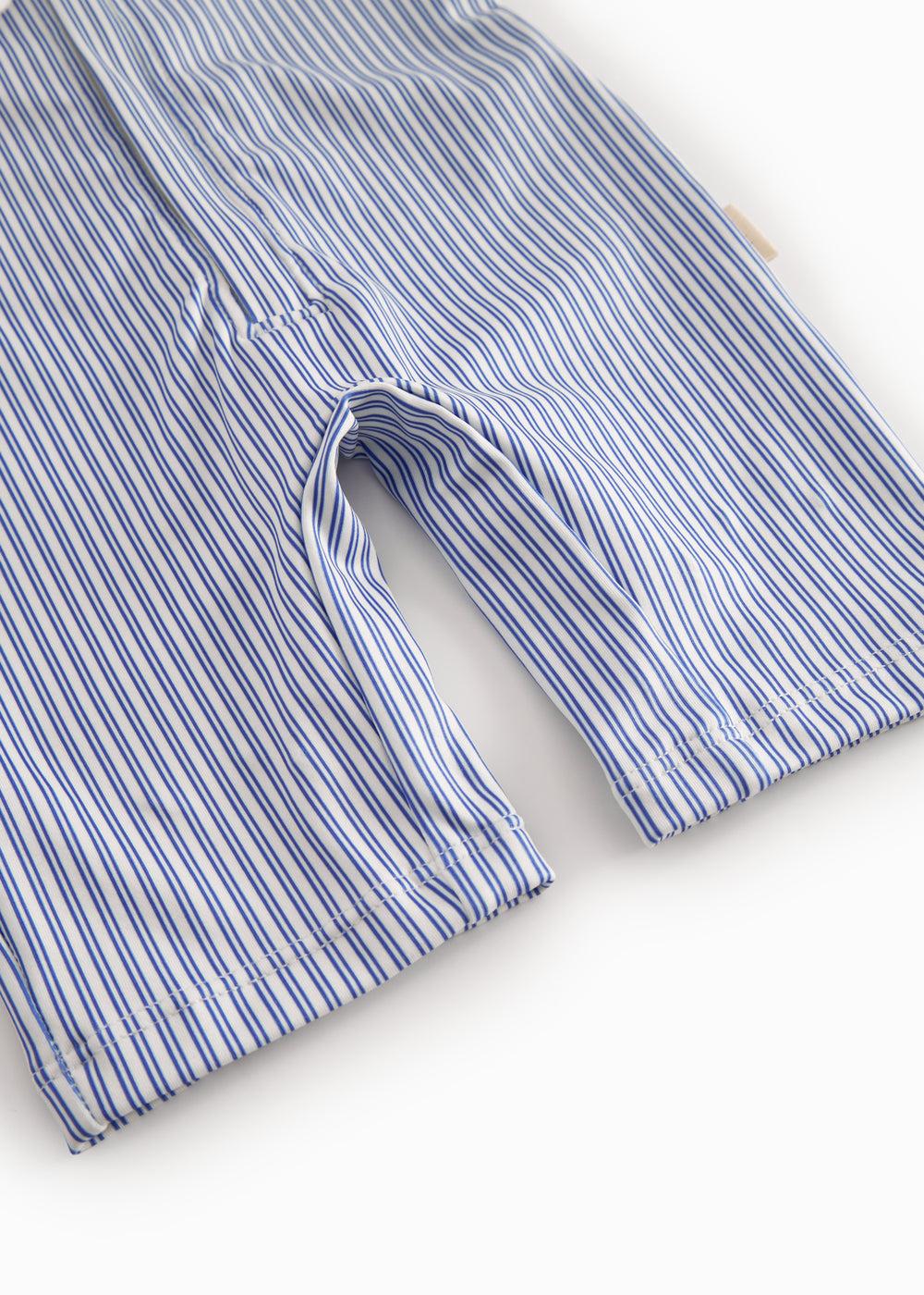 Blue striped children's swimsuit