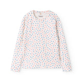 Langärmet badetrøje til børn med blomster print

Warm children's swimsuit with a floral print