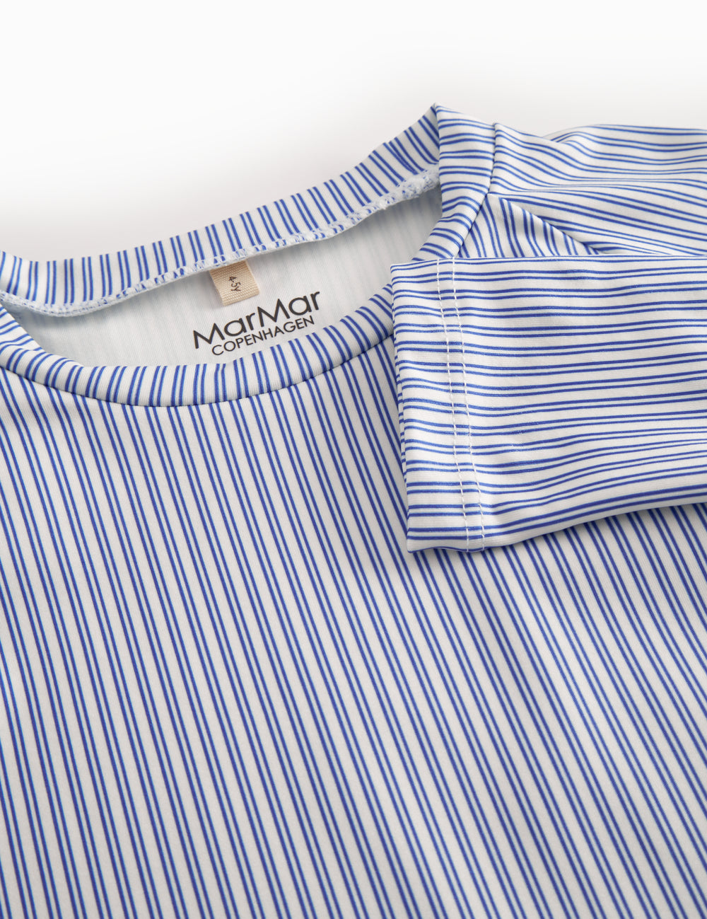 Langarm badetje for children with blue blue.