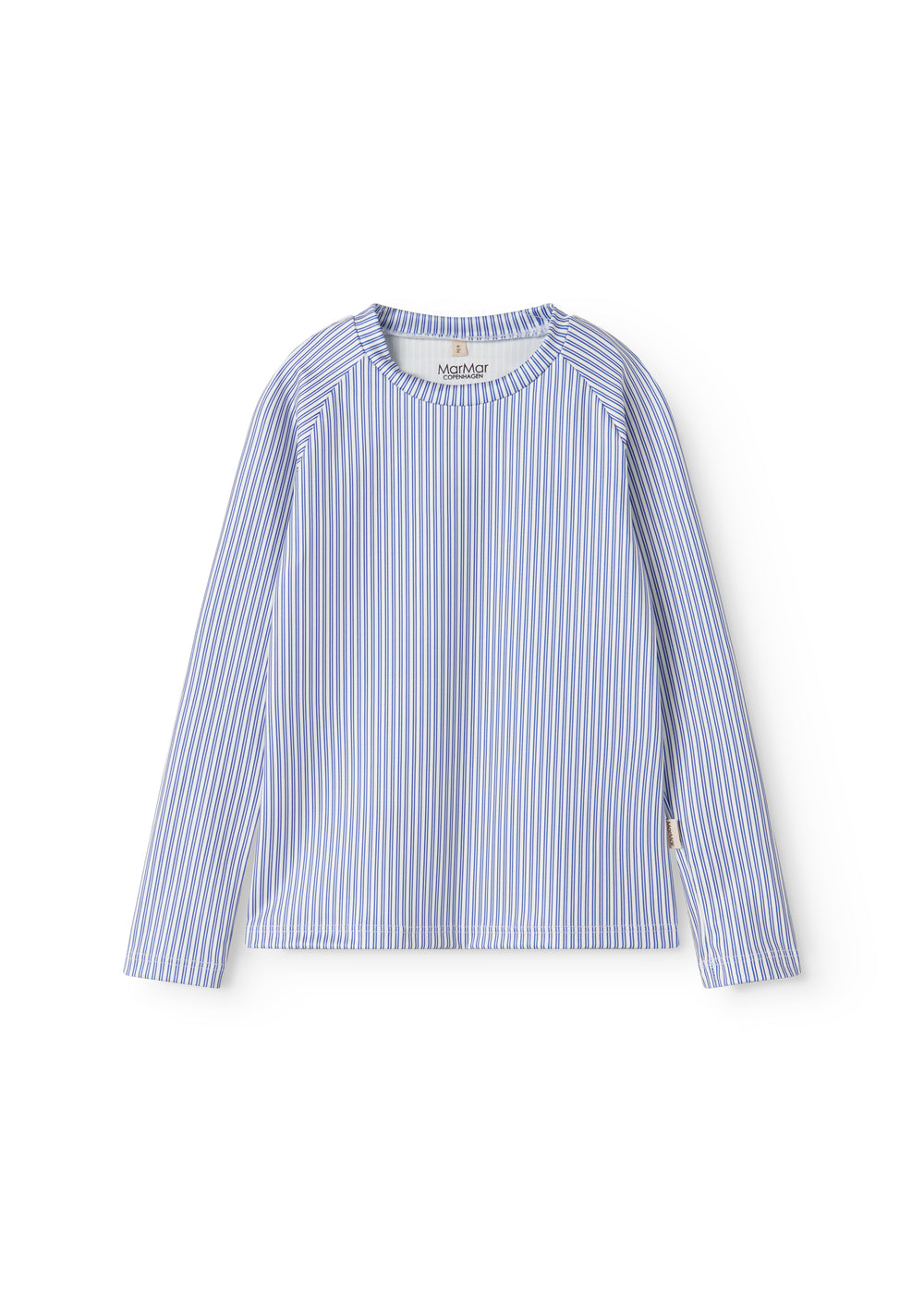 Langarm badetje for children with blue blue.