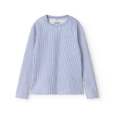 Langarm badetje for children with blue blue.