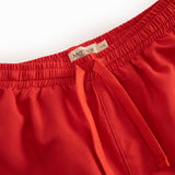 Røde badeshorts til børn med snørrelukning