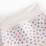 Baby swim trunks with flower pattern