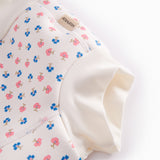 Floral patterned baby pants