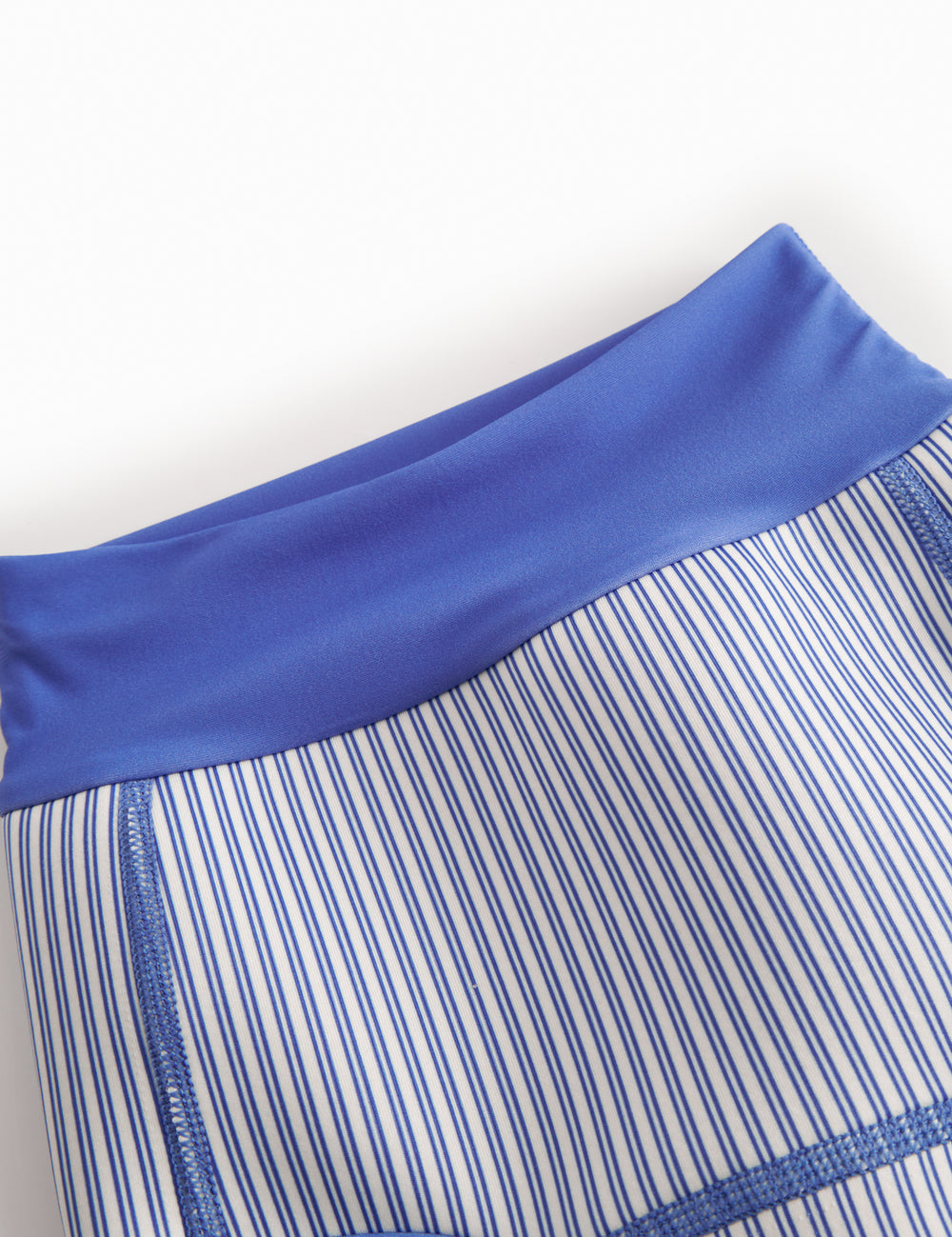 Blue neoprene swim trunks for baby
