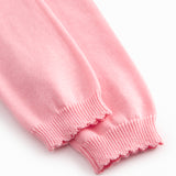 Red striped leggings for baby