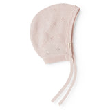 Axa - Knitted hat, Misty Pink