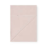 Red baby blanket with a hole pattern