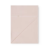 Red baby blanket with a hole pattern