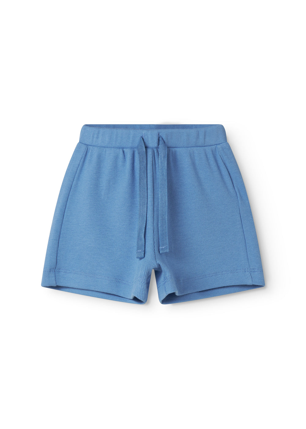 Blå shorts med bindebånd til børn