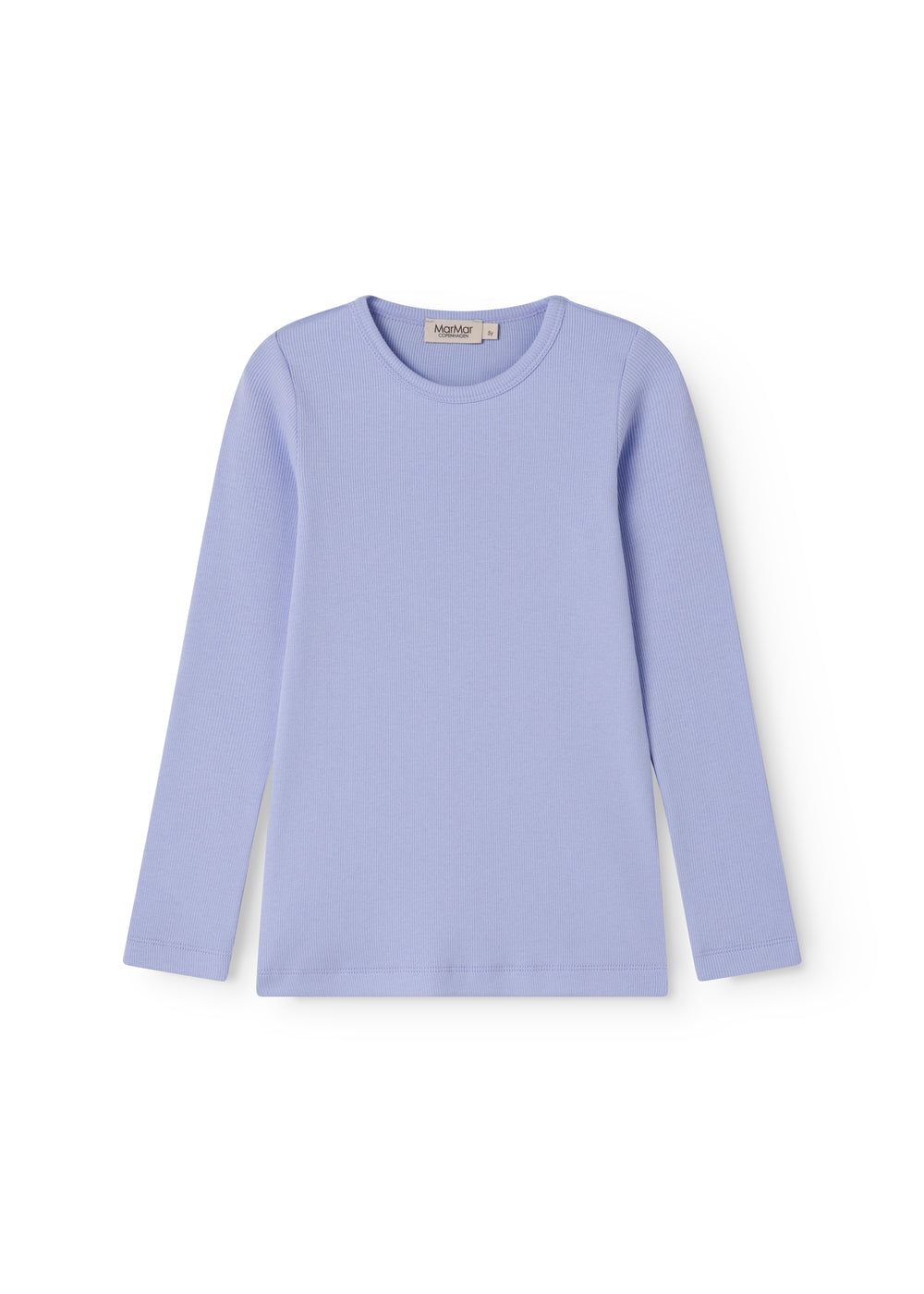 Lyslilla langærmet t-shirt til børn