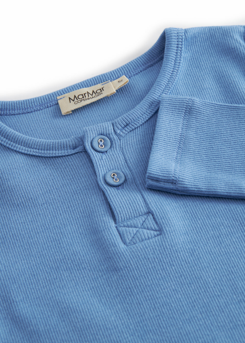 Tee LS, T-shirt - Surf Blue