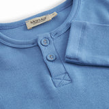 Tee LS, T-shirt - Surf Blue